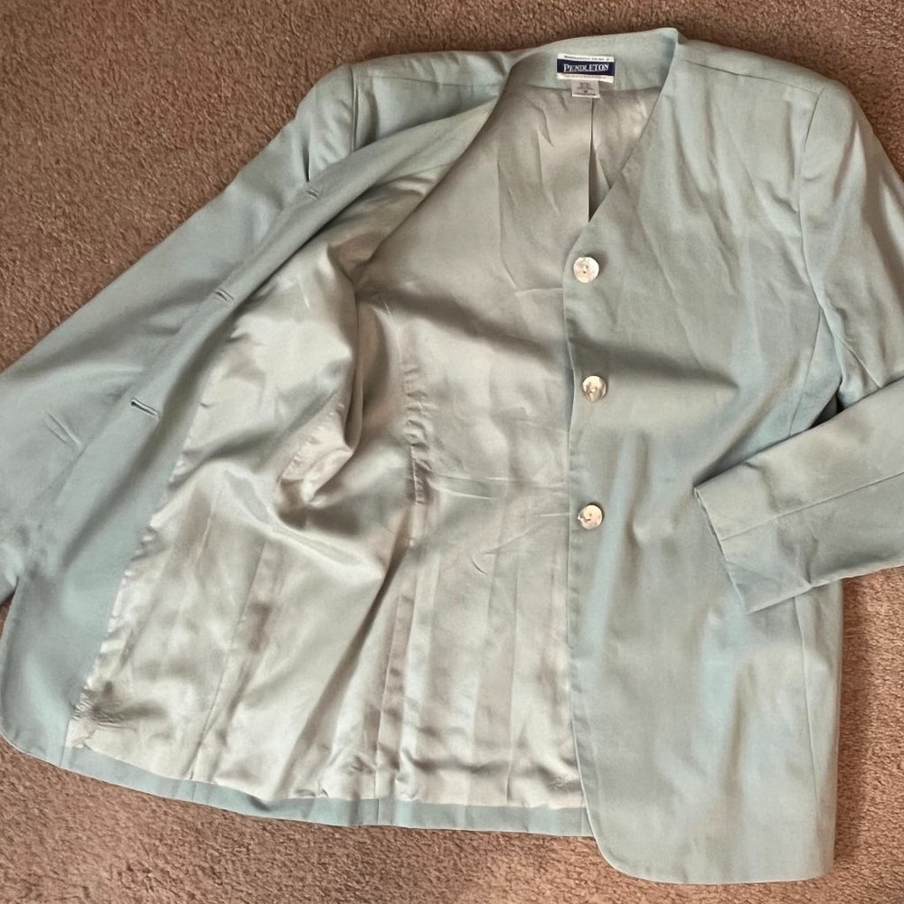 Light Weight 100% Silk Pendleton Jacket - image 5